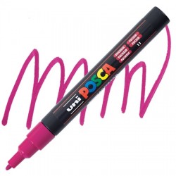 ΜΑΡΚΑΔΟΡΟΣ POSCA PC-3M ΦΟΥΞΙΑ